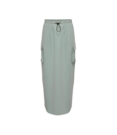 Jupe verte femme jdy pocket maxi skirt - l