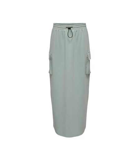 Jupe verte femme jdy pocket maxi skirt - l