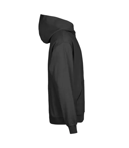 Mens Urban Heavy Loose Fit Hoodie Black Tee Jays