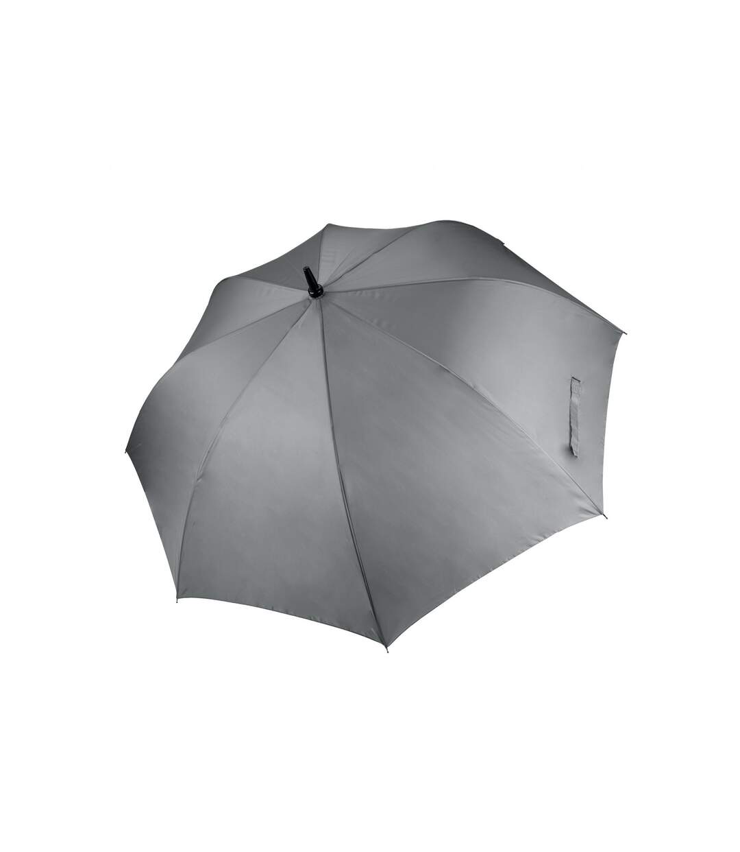 Grand parapluie uni adulte unisexe taille unique gris ardoise Kimood-1