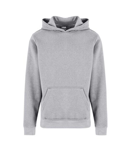 Sweat À Capuche Basic Essential Homme Gris Chiné Urban Classics