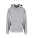 Sweat À Capuche Basic Essential Homme Gris Chiné Urban Classics-1