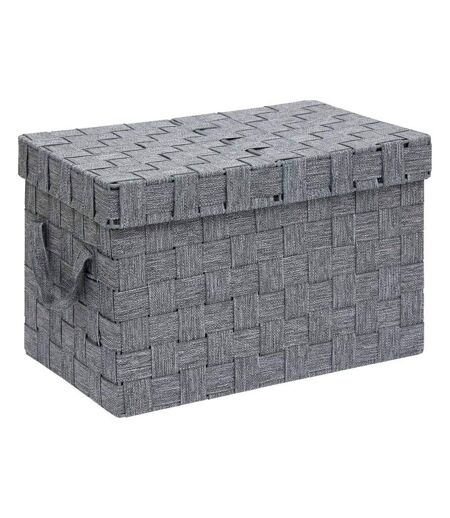 Lot de 2 Boîtes de Rangement Lise 35cm Gris
