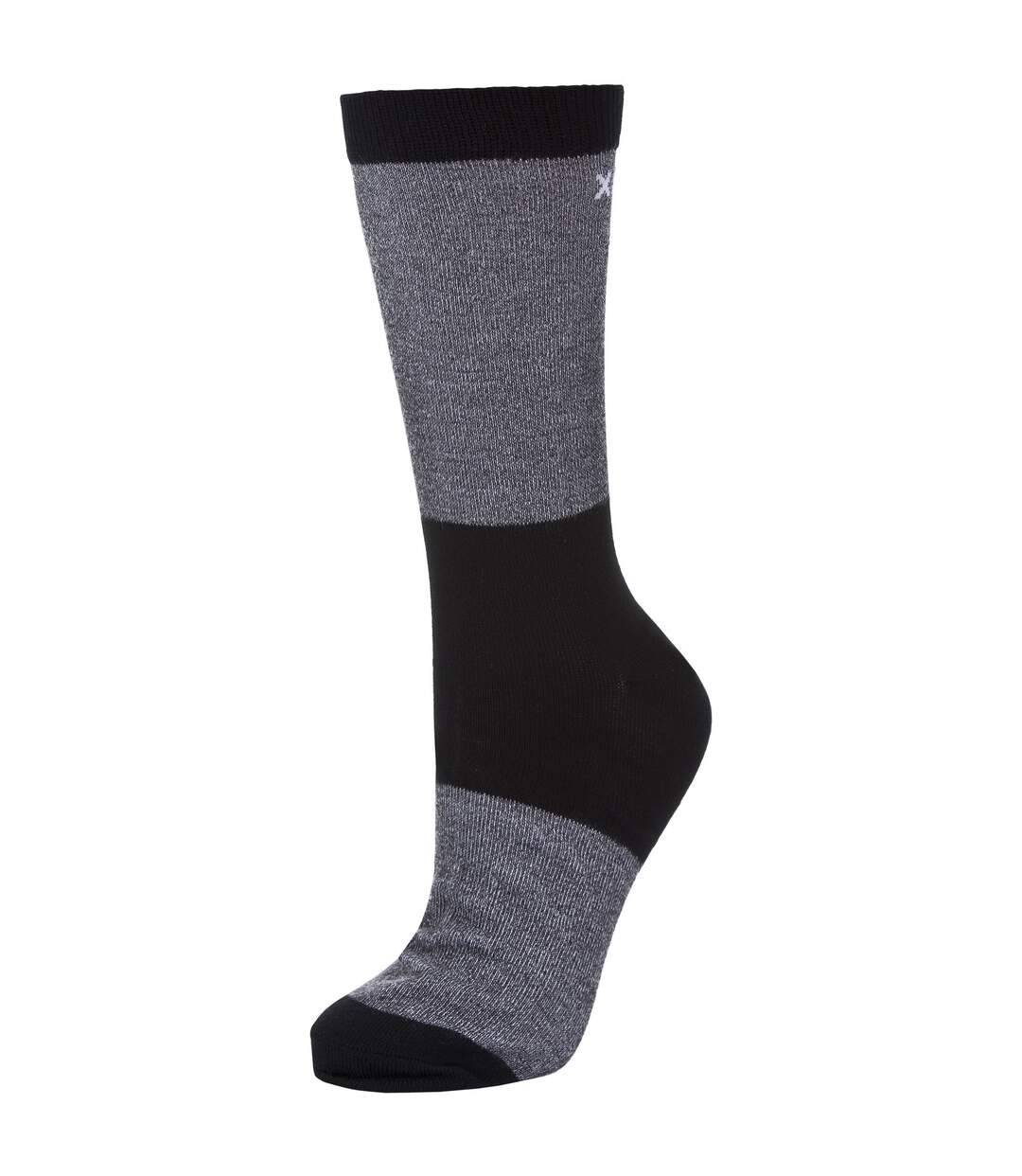 Trespass Mens Tippo Two Tone Lightweight Coolmax Socks (1 Pair) (Black) - UTTP325-3