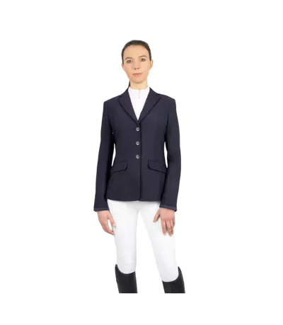 Womens/ladies Allanton Horse Riding Jacket Navy Coldstream