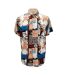 Newcastle United FC Mens Tiki Shirt (Multicolored) - UTTA9970