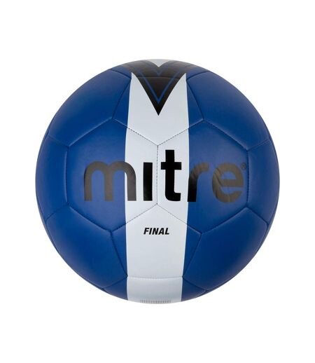 Ballon de foot final taille 5 bleu / blanc Mitre