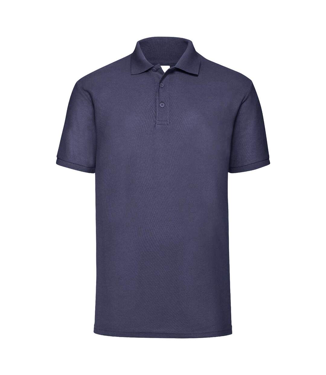 Polo À Manches Courtes 100% Coton  Pour Homme Bleu Marine Jerzees Colours-1