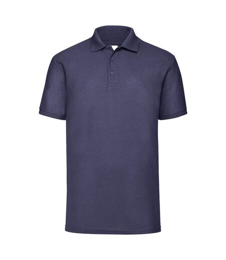 Polo À Manches Courtes 100% Coton  Pour Homme Bleu Marine Jerzees Colours