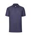 Polo À Manches Courtes 100% Coton  Pour Homme Bleu Marine Jerzees Colours-1