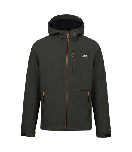 Mens Dante Soft Shell Jacket Dark Vine Trespass