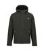 Mens Dante Soft Shell Jacket Dark Vine Trespass-1