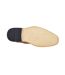 Brogues À Lacets En Cuir À Capuchon Pour Hommes Marron Goor-3