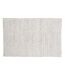 Tapis Déco en Laine Loump 200x300cm Blanc & Beige-1