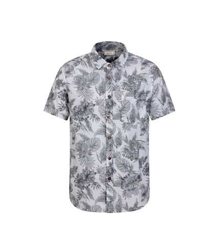 Mountain Warehouse Mens Tropical Monstera Leaf Shirt (White)