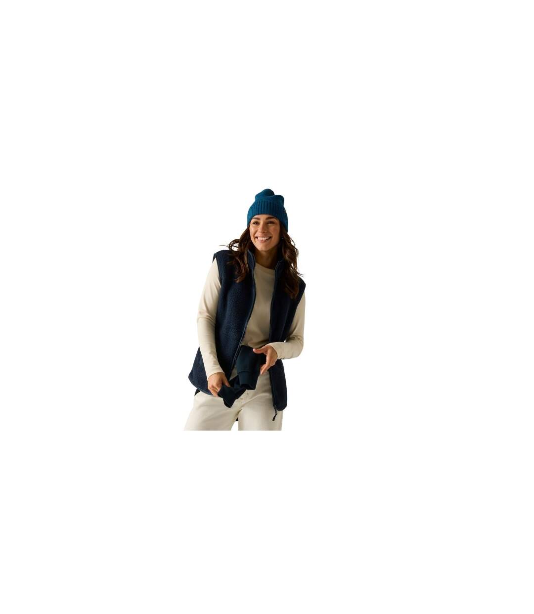 Veste Sans Manches Frankie Femme Bleu Marine Regatta-1