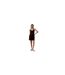 Robe Courte Motif/style Icône Femme Noir Calvin Klein-1