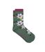 Pack Of 3  Womens/ladies Parade Patterned Socks  Multicoloured Weird Fish-2