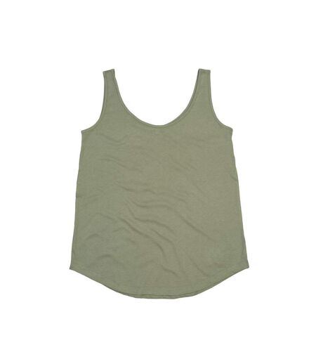 Mantis Womens/Ladies Loose Fit Sleeveless Vest Top (Soft Olive) - UTBC2695
