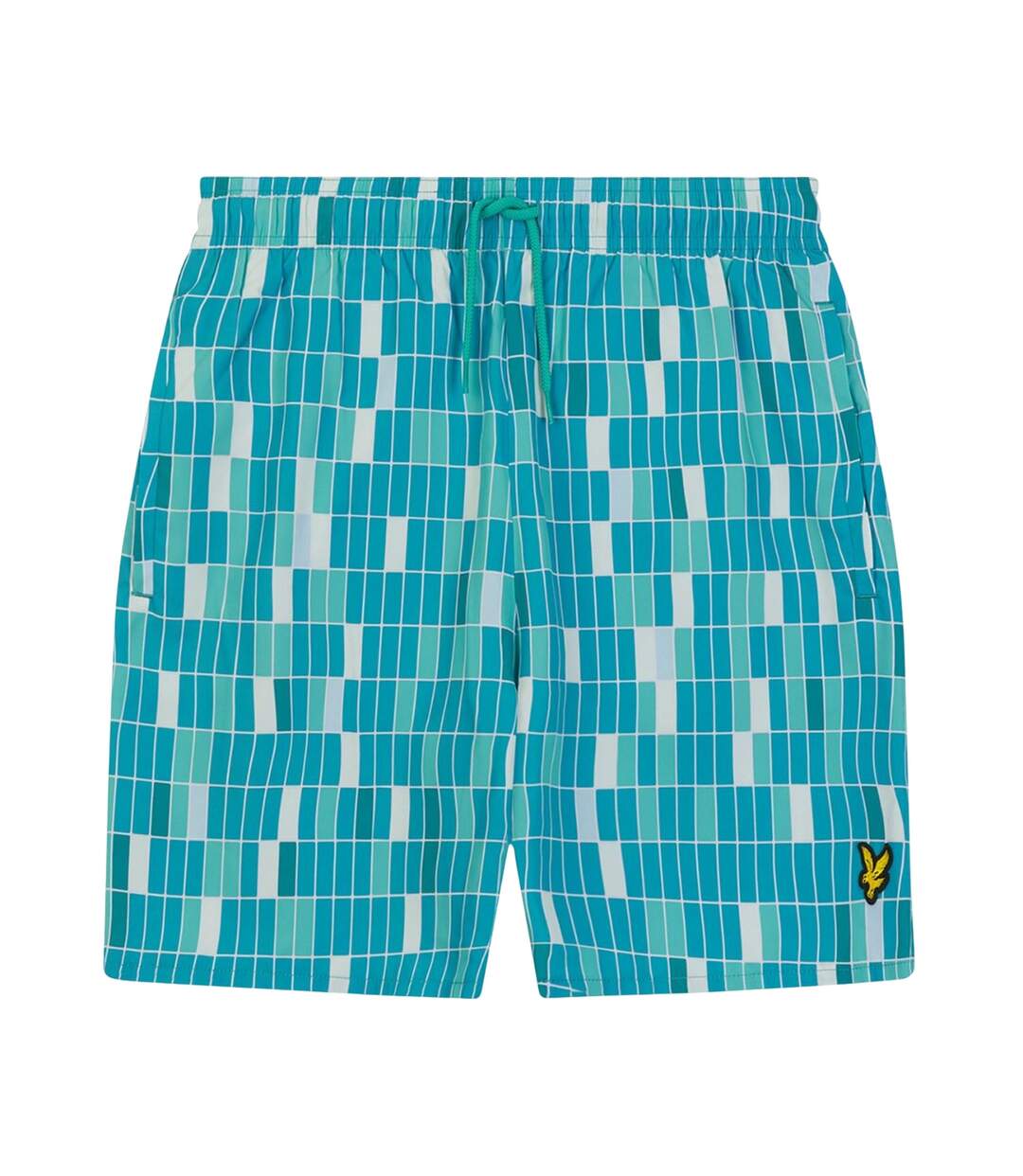 Short De Bain Motif Imprimé Piscine Homme Bleu Lyle & Scott-2