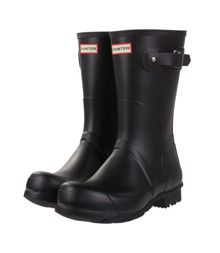 Mens wellington boots black Hunter
