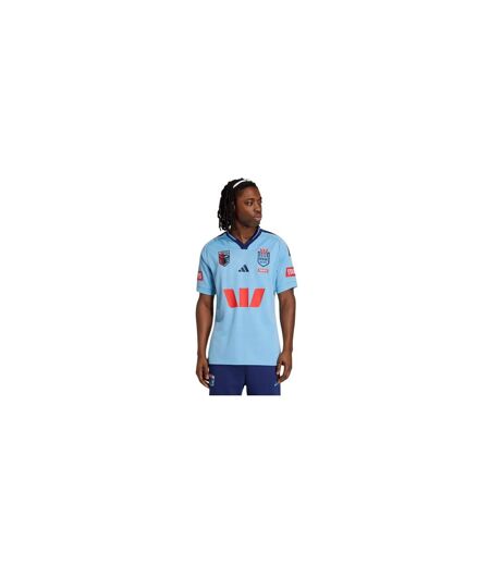Haut De Rugby Motif/style Équipe De Nouvellegalles Du Sud De Rugby À Xiii 2025/2026 Homme Bleu Clair Adidas