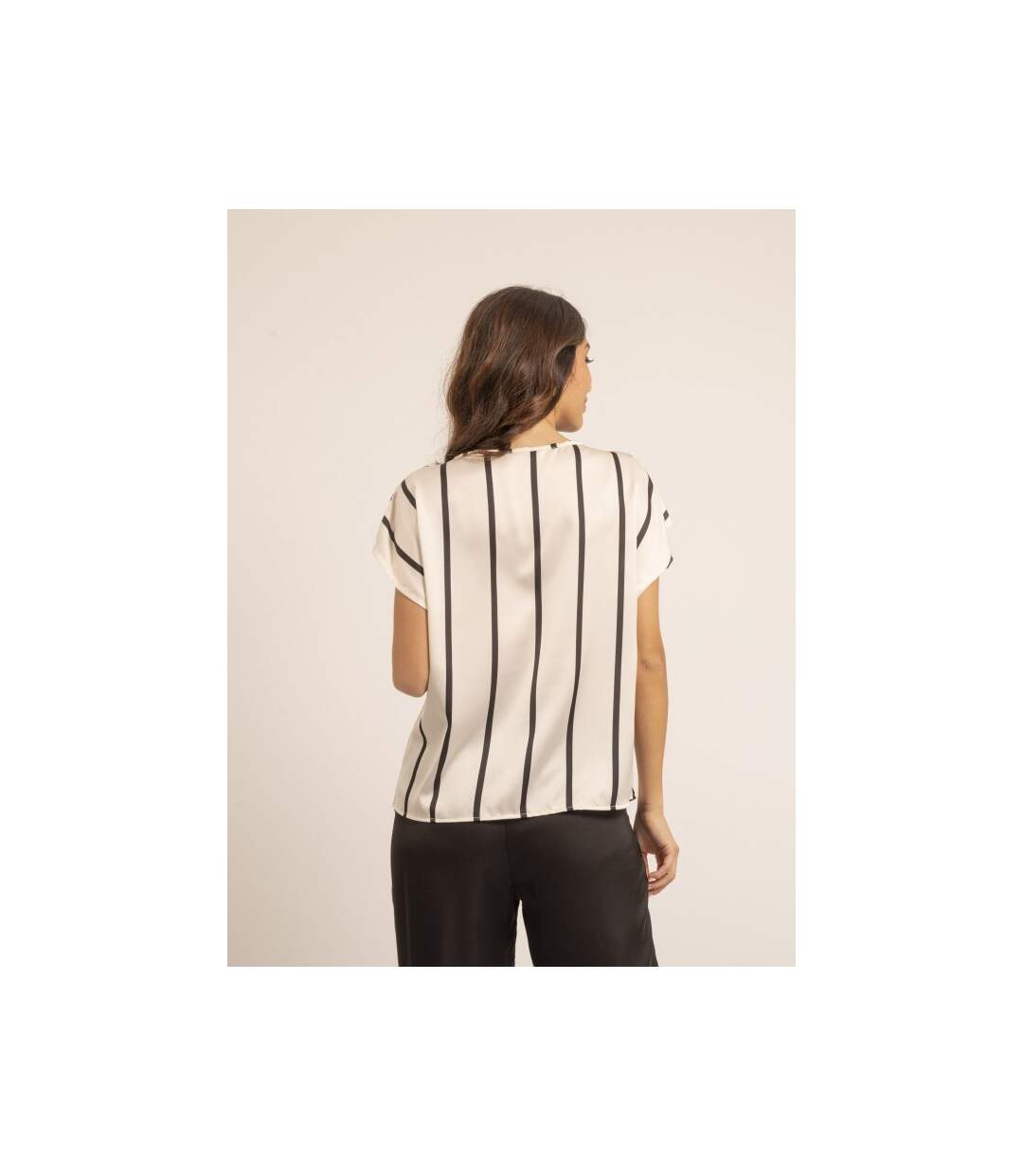 Top col rond rayures FIDJI - Dona X Lisa-4