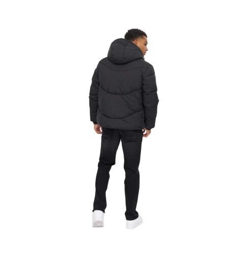 Doudoune À Capuche Walkham Homme Noir Crosshatch