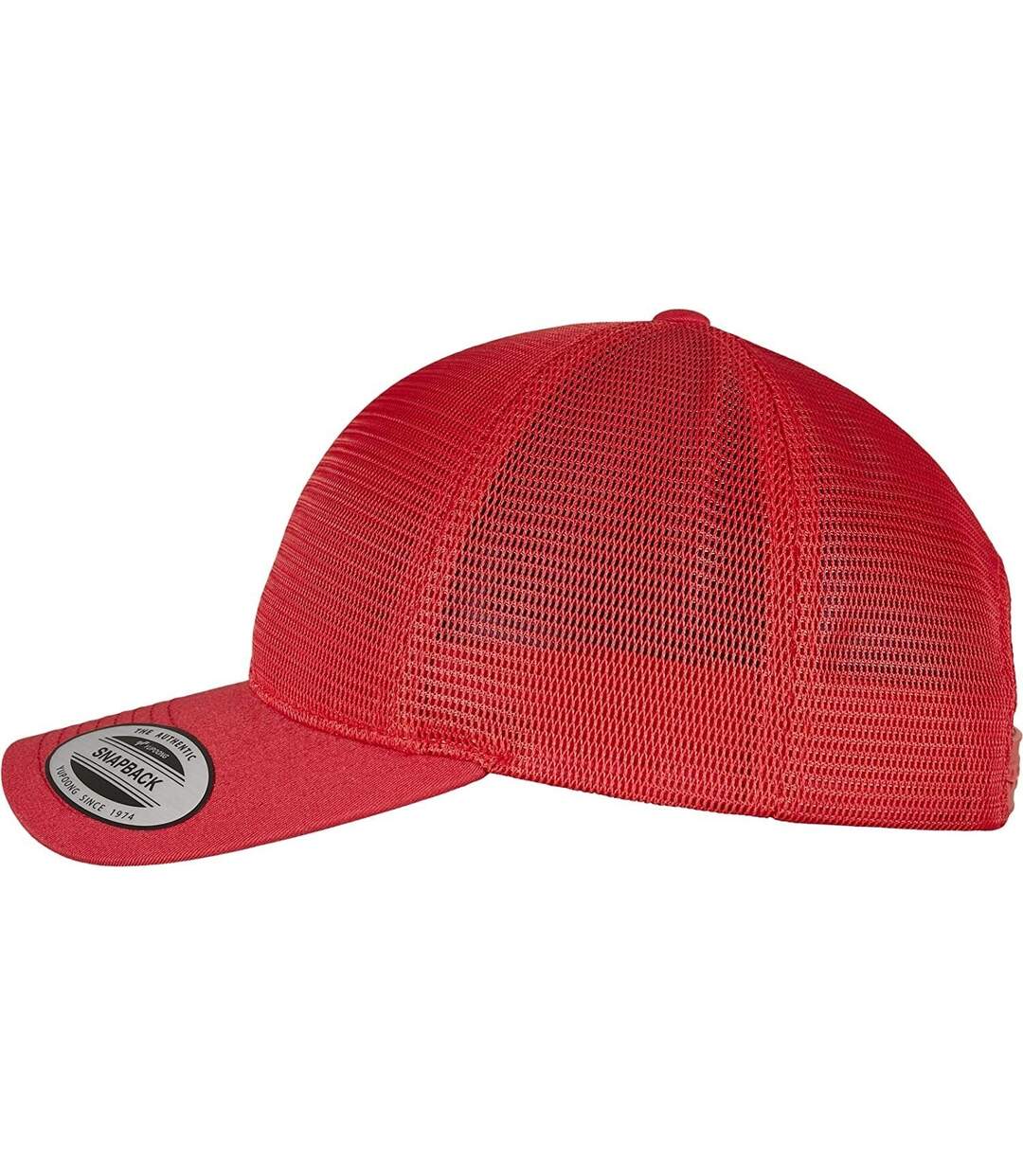 Casquette omnimesh adulte rouge Flexfit-3