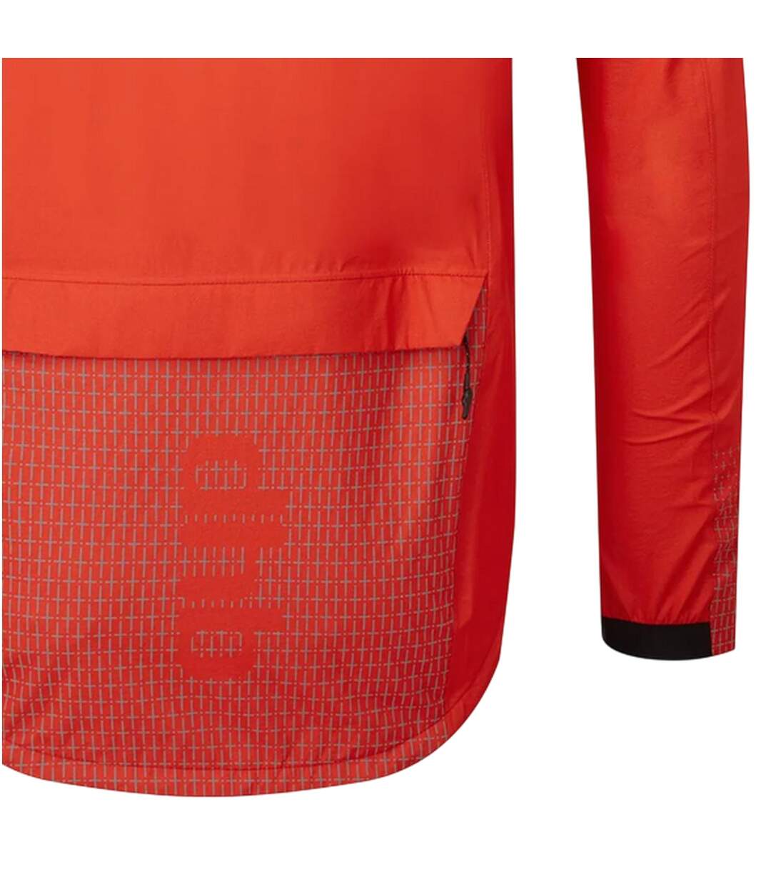 Mens Aeron Reflective Waterproof Cycling Jacket Red Dhb-3