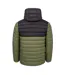 Doudoune À Capuche Motif/style Micro Homme Vert Kaki SoulCal-2