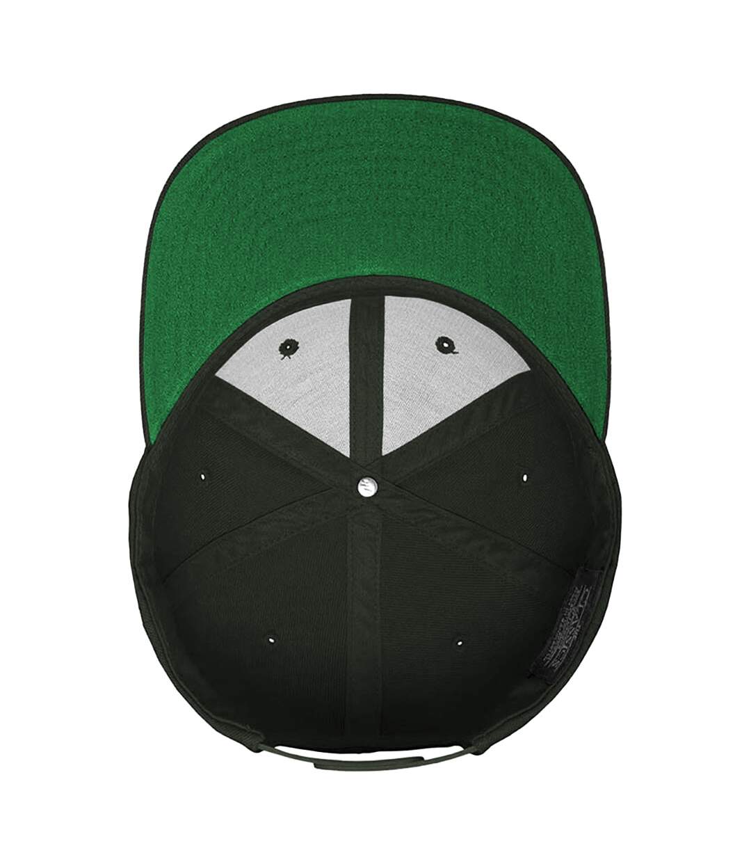 Casquette ajustable classique homme vert Yupoong