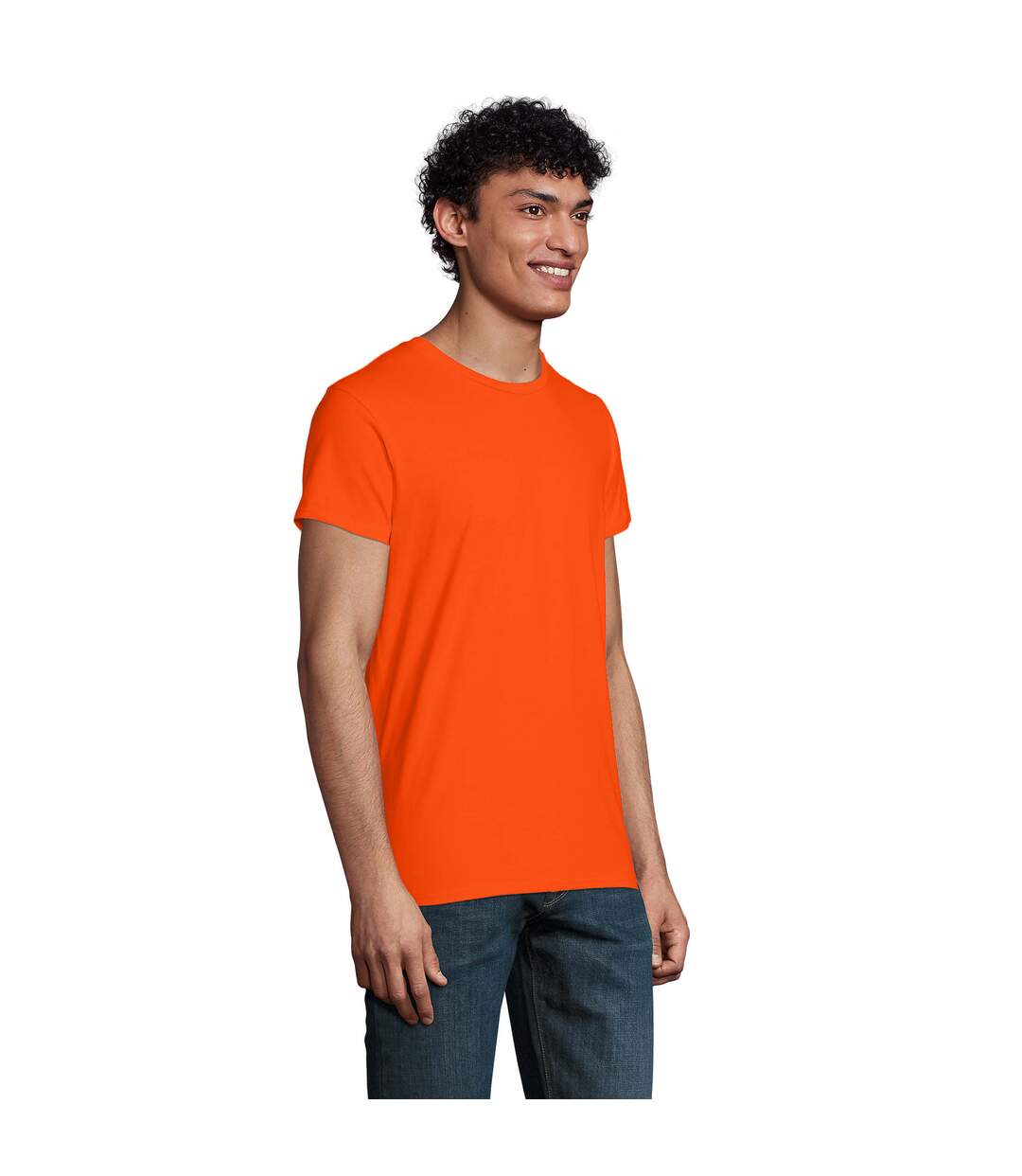 T-shirt Pioneer Homme Orange SOLS-1