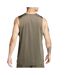 Débardeur de sport kaki homme nike m nk df ready-2