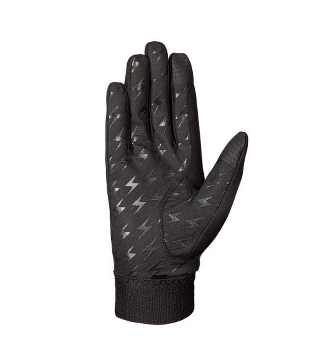 Unisex Adult Silva Flash Riding Gloves Black Silver Reflective Hy-2