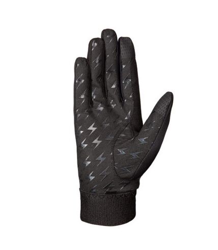 Gants d´équitation silva flash adulte noir / gris foncé Hy Hy