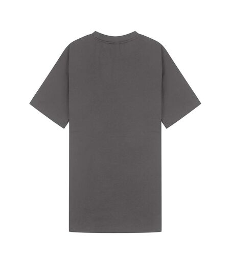 Unisex Adult Muscles Combed Ringspun Cotton T-shirt Charcoal Casual Classics