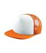Casquette Trucker Motif/style Rétro Orange Beechfield-2