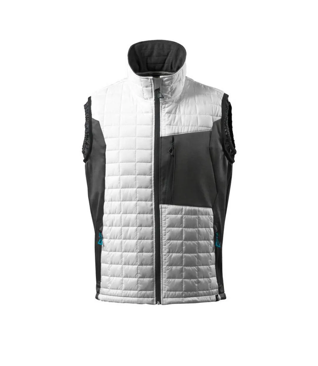 Mens Advanced Cli Thermal Gilet White Dark Anthracite Mascot-1
