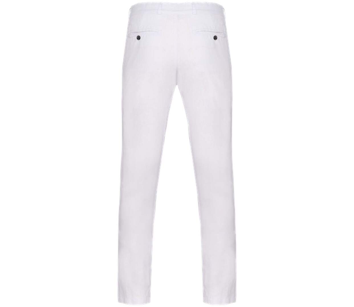 Pantalon en lin - Homme - PATS710 - blanc-3