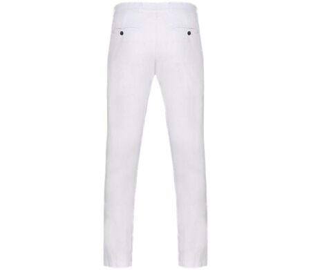 Pantalon en lin - Homme - PATS710 - blanc