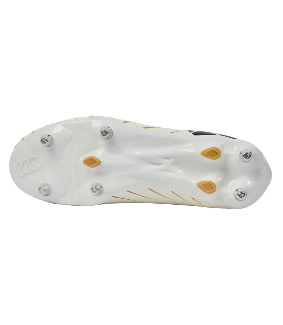 Unisex Adult Speed Falcon Team Soft Ground Rugby Boots White Canterbury-3