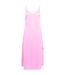Robe Bretelles Fines Femme Rose Fuchsia Vila-1