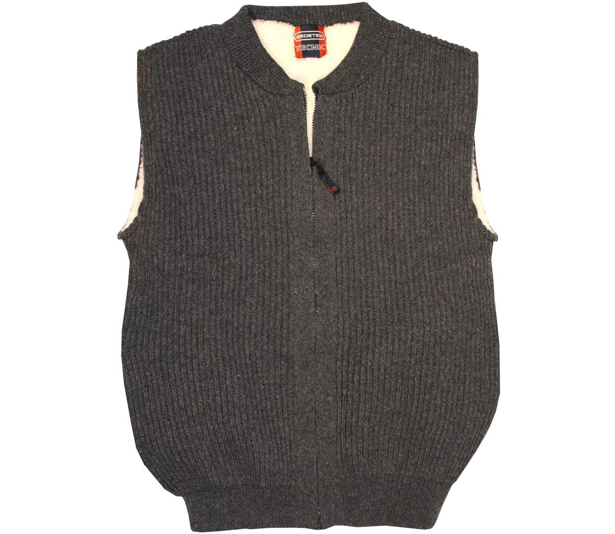 Gilet sans manches fourré mouton D194U002-2