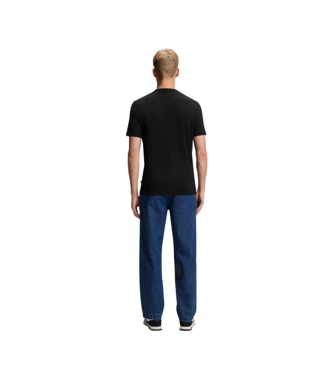 T-shirt Motif/style Doberman Adulte Noir Boss-3