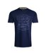 T-shirt riggers homme bleu foncé Weird Fish