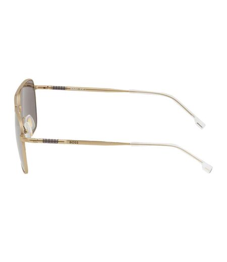 Mens Navigator Sunglasses One Size Silver Hugo Boss