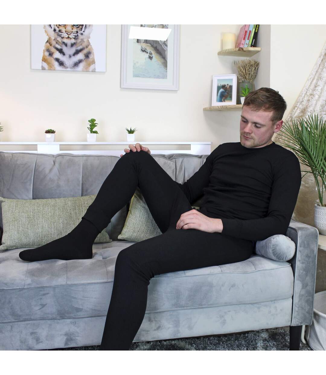 2 Pack Mens Thermal Long Johns | Winter Base Layer Thermal Underwear-5