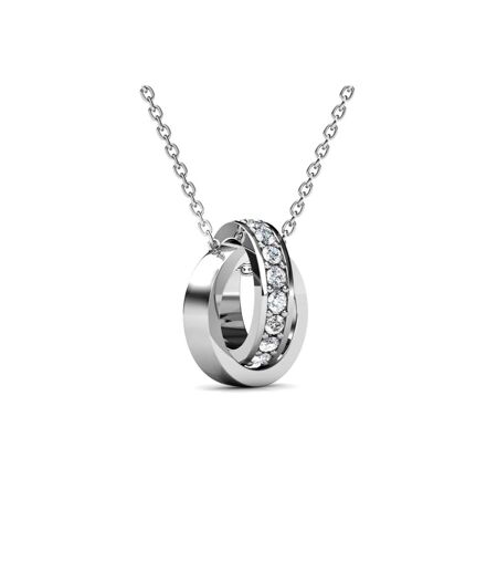Parures Chic Circle Hoop, Cristal d'Autriche