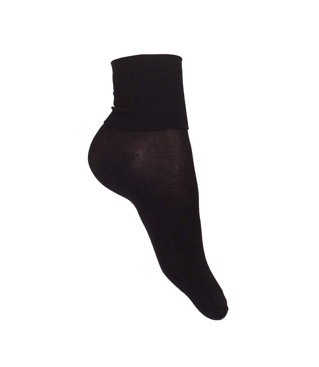 Chaussettes De Danse 1 Paire Femme Noir Silky-1